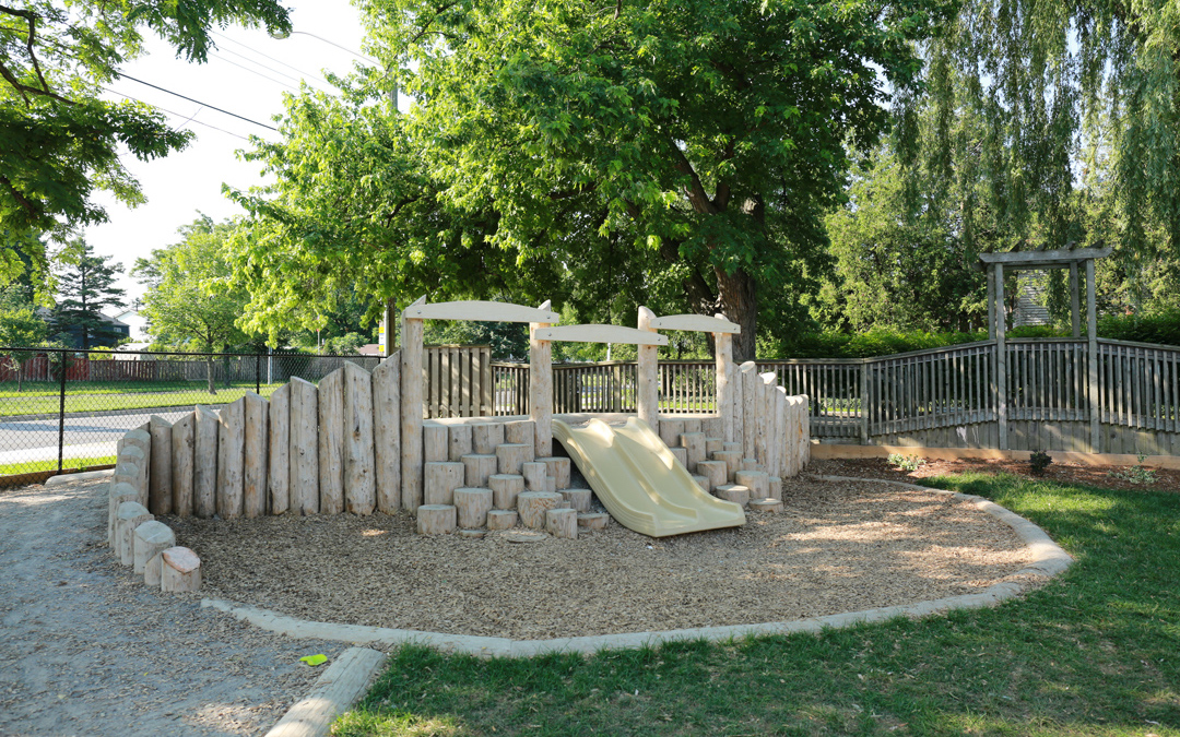 playground play child care outdoor space climbing