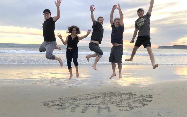 Earthscape beach jumping ASLA 2019
